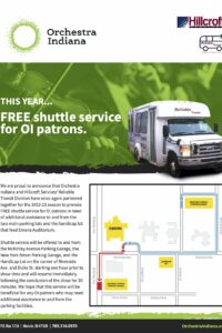 Free shuttle service for OI patrons!
